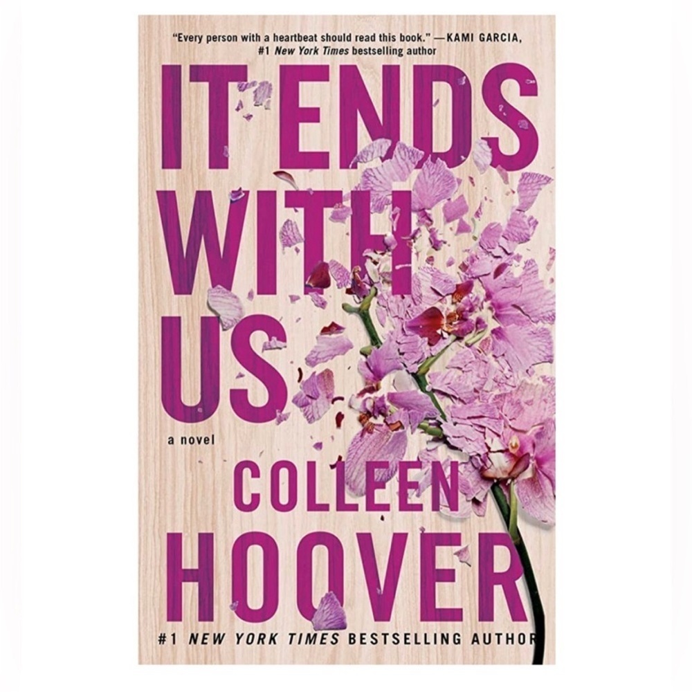 This End With Us By Colleen Hoover Paper Back Novel Fiction Romance